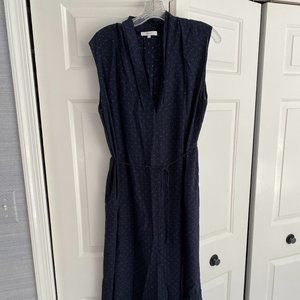 NWT Vince Silk Midi Dress